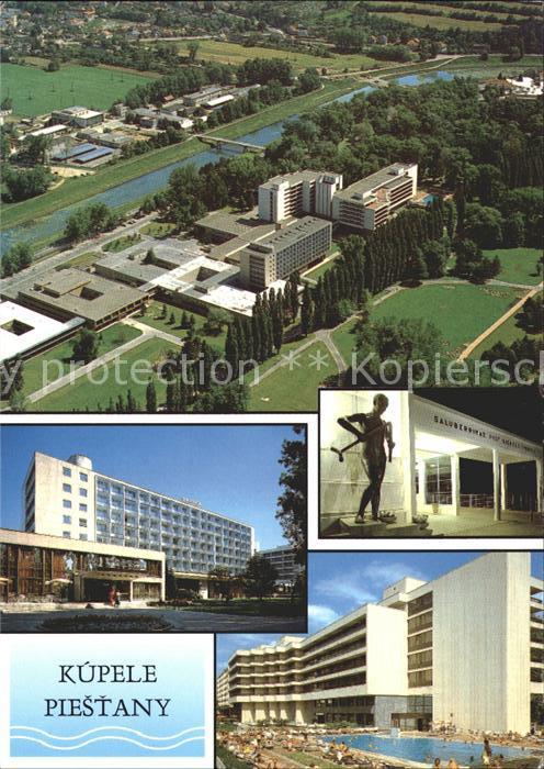 Piestany Fliegeraufnahme Balnea Palace Esplanade