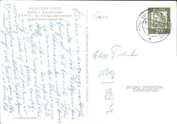 Kappel Niedereschach Mühlenklause Restaurant – Bild 2