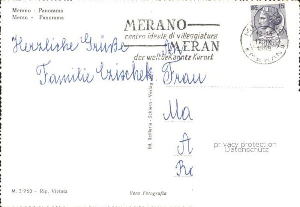 Merano Meran Partie an Brücke – Bild 2