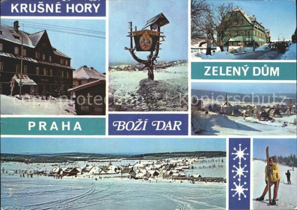 Bozi Dar Gottesgab Krusne Hory Zeleny Dum Skigebiet