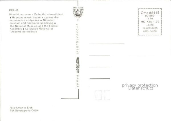 Praha Prahy Prague National-Museum – Bild 2
