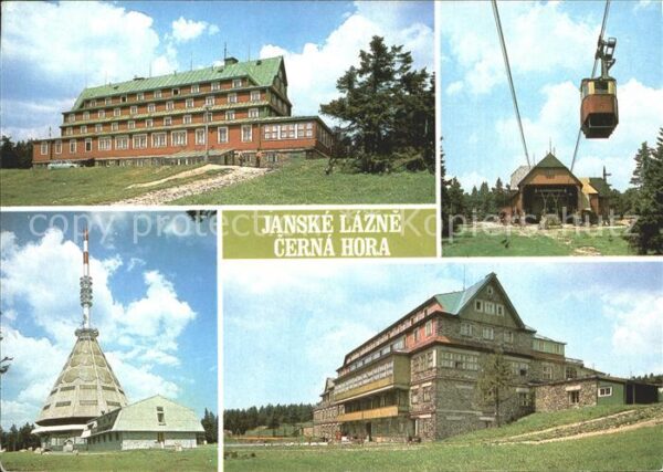 Krkonose Cerna-Hora Janske-Lazne Seilbahn Funktu