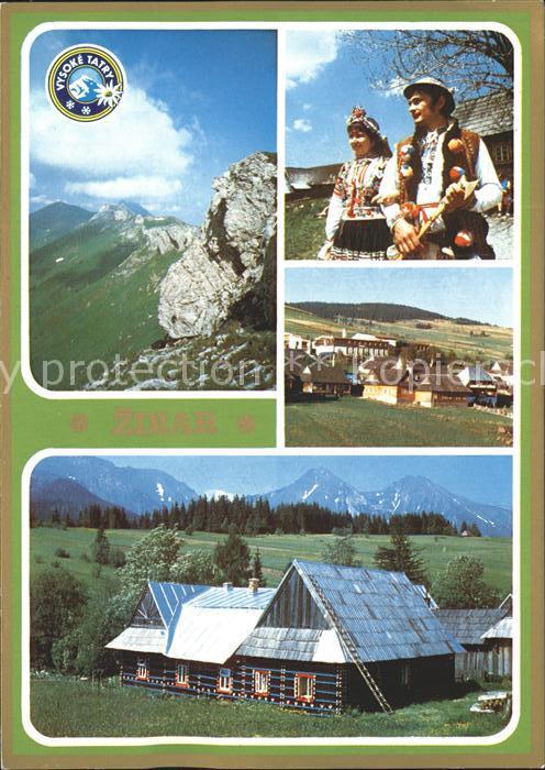 Vysoke Tatry Berghaus und Tracht