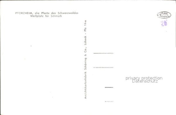 Pforzheim Nagoldtal Zusammenfluss von Enz und Nag – Bild 2
