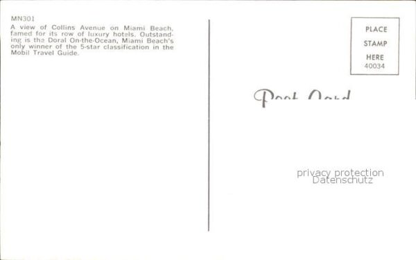 Miami Beach Collins Avenu Doral On the Ocean Hotel – Bild 2