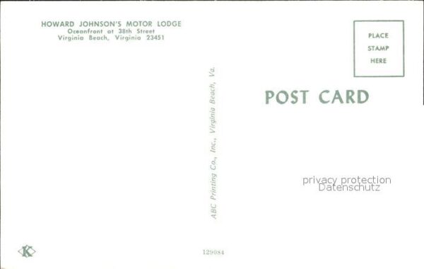 Virginia Beach Howard Johnsons Motor Lodge – Bild 2