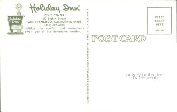 San Francisco California Holiday Inn Hotel Civic Center – Bild 2