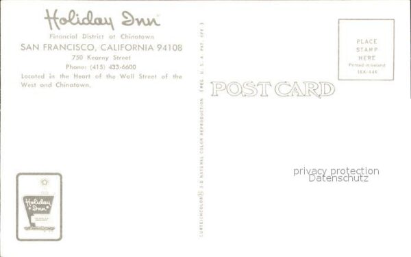 San Francisco California Holiday Inn Hotel – Bild 2