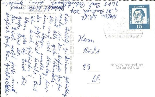 Bad Peterstal-Griesbach Sophienquelle und Sanatorium – Bild 2