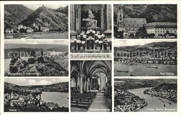 Bornhofen Kamp Bad_Salzig Filsen Boppard Liebenstein K