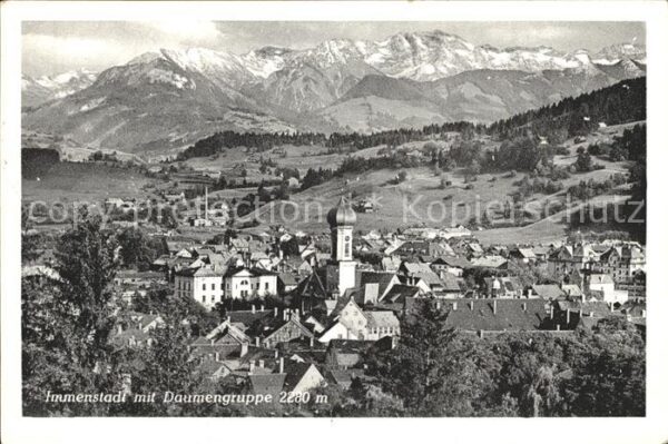 Immenstadt Allgaeu mit Daumengruppe