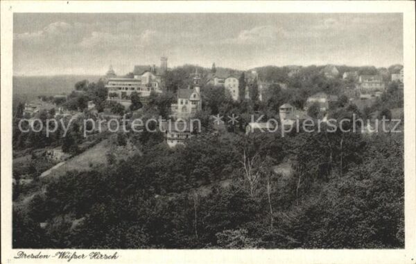 Dresden Weißer Hirsch Fliegeraufnahme