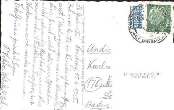 Konstanz Bodensee Fliegeraufnahme mit Rhein – Bild 2
