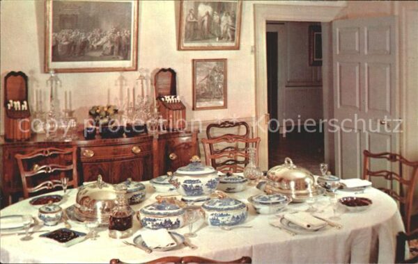 Mount Vernon Virginia Dining Room
