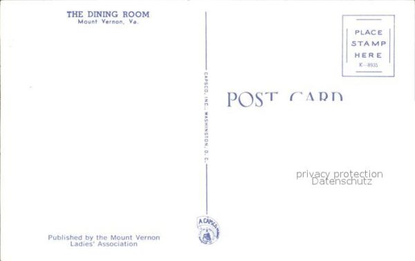 Mount Vernon Virginia Dining Room – Bild 2
