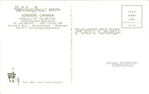 London Ontario Holiday Inn Sout Hotel – Bild 2