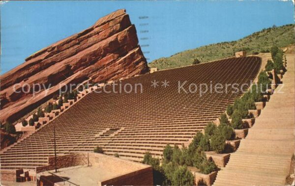 Denver Colorado Red Rochs Theatre Mountain Parks