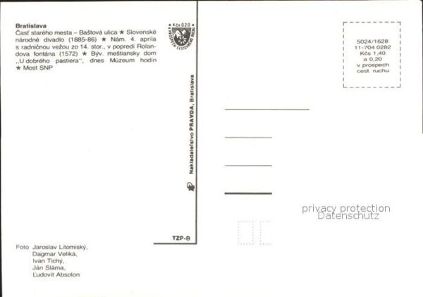 Bratislava Pressburg Pozsony – Bild 2