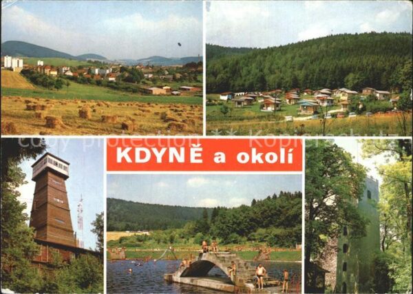 Kdyne Camping Turm Badeanstalt