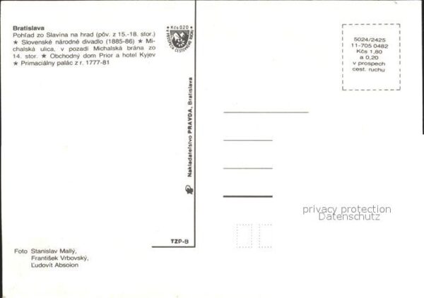 Bratislava Pressburg Pozsony – Bild 2
