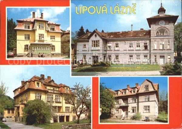 Lipova-lazne Gebäude