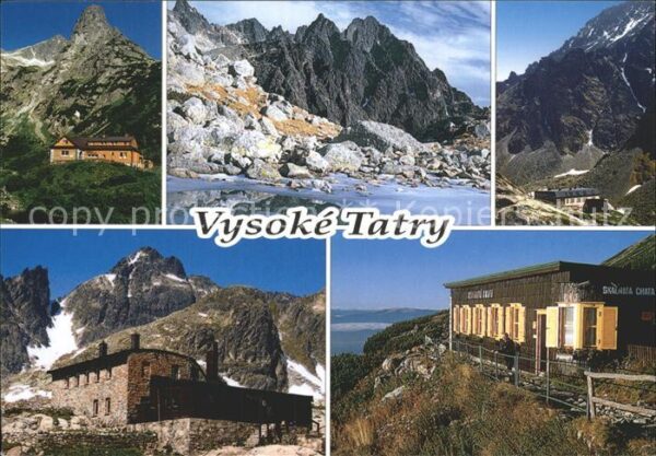 Vysoke Tatry Berghäuser
