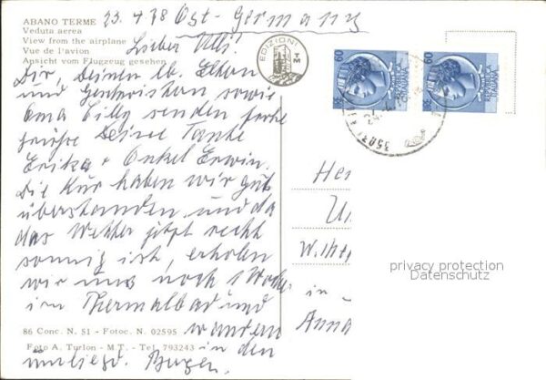 Abano Terme Fliegeraufnahme – Bild 2