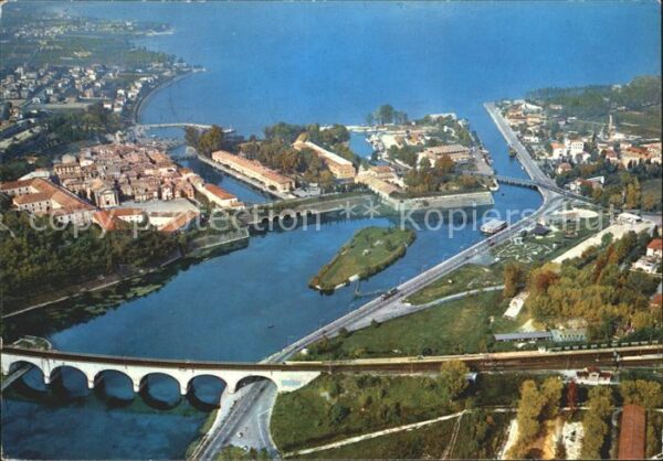 Peschiera del Garda Fliegeraufnahme