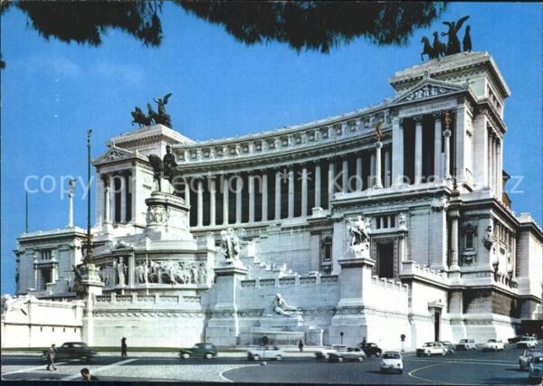 Roma Rom Monumento a Vittorio Emanuelle