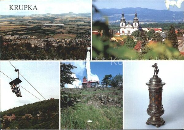 Krupka Seilbahn Kirchen Berghaus