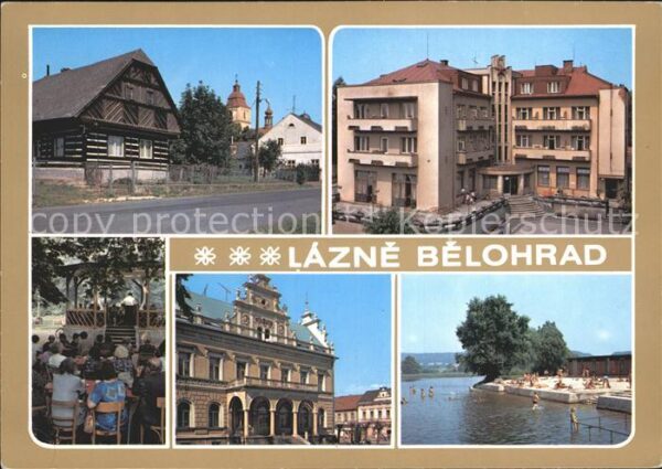 Lazne Belohrad Strand  Mesto a Lazne
