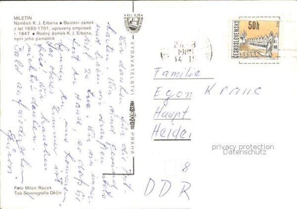 Miletin Denkmal Schloss – Bild 2