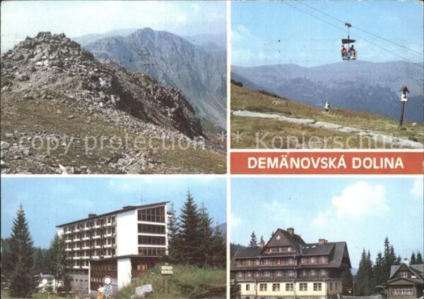 Nizke Tatry Demänovsa Dolina Seilbahn
