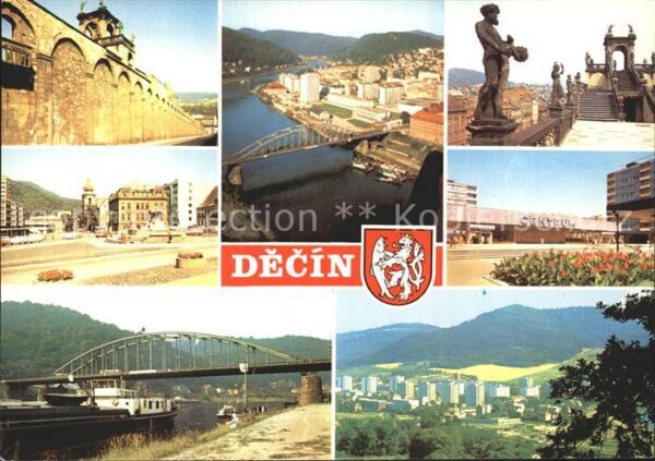 Decin Boehmen Brückenpartien