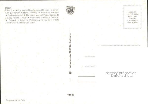 Decin Boehmen Brückenpartien – Bild 2