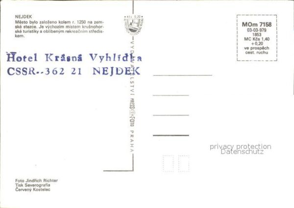 Nejdek Karlsbad Hotel Krasna Vyhlidka – Bild 2