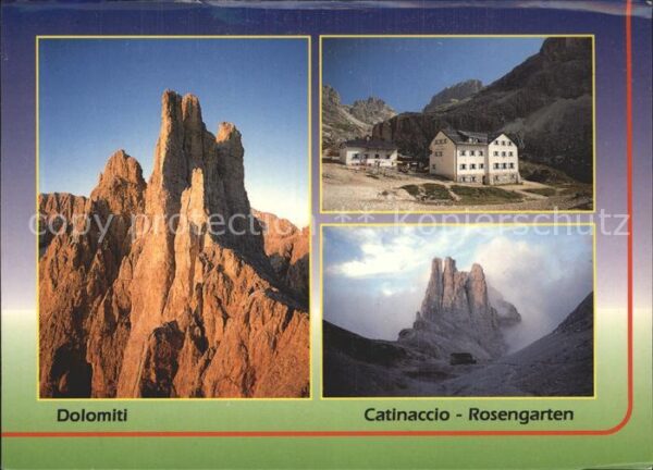 Catinaccio Dolomiten Vajolet Hütte