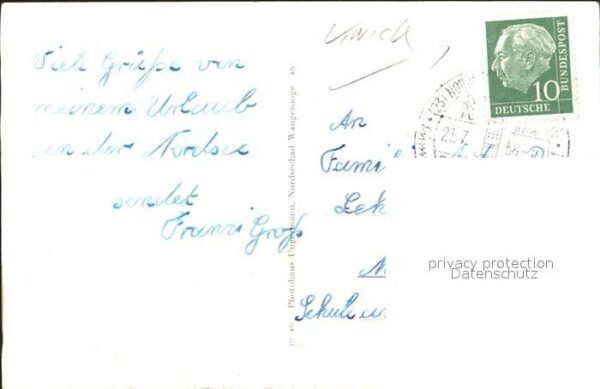 Wangerooge Nordseebad Kinderhiem Meeresstern – Bild 2