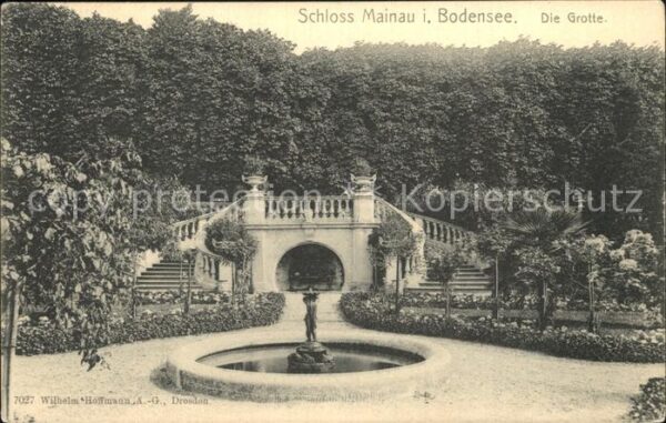 Insel Mainau Schloss Grotte