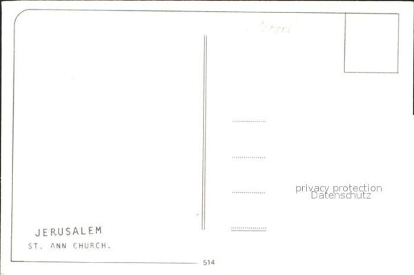 Jerusalem Yerushalayim St. Ann Church – Bild 2