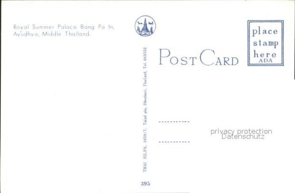 Thailand Toyal Summer Palace Bang Pa In – Bild 2