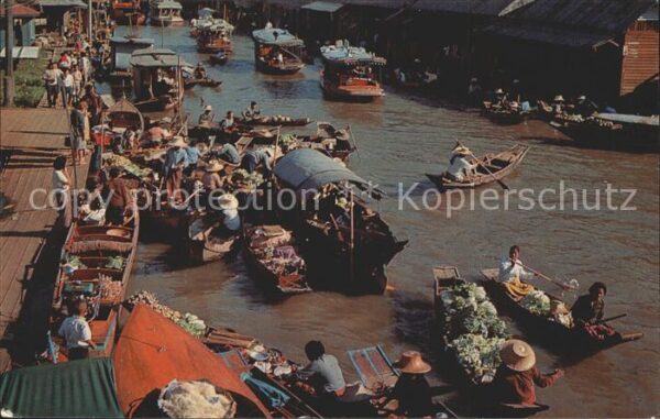 Bangkok Floating Market Sai Dhonburi