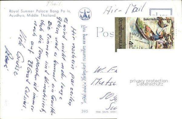 Thailand Royla Summe Palace Bang Pa In – Bild 2