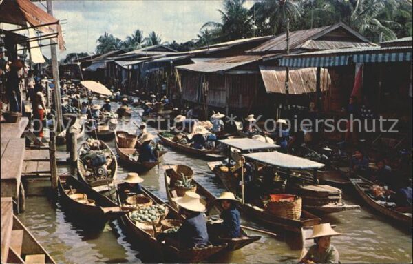 Thailand Floating Market