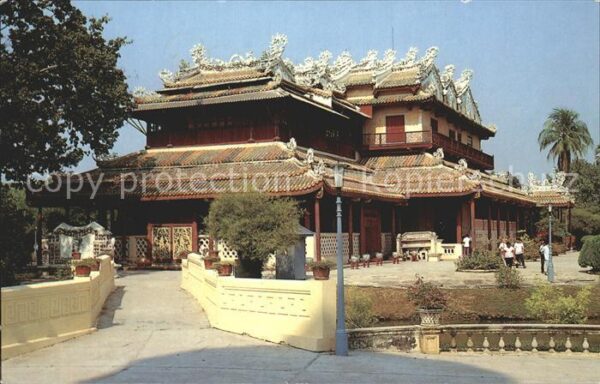 Thailand Thron Hall in Royal Summer Palace