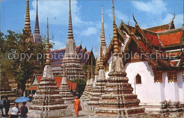 Bangkok Inside Wat Pho Tempel