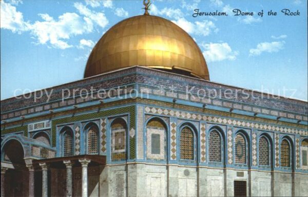 Jerusalem Yerushalayim Dome of the Rock Mosque of Omar