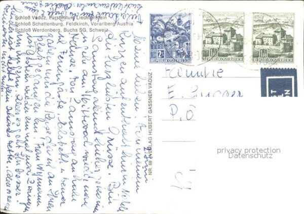 Liechtenstein  Schlösser Vaduz Schattenburg Werdenberg – Bild 2