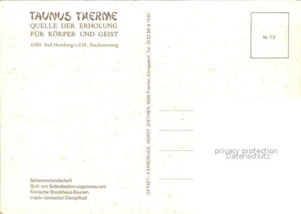 Bad Homburg Taunus-Terme – Bild 2