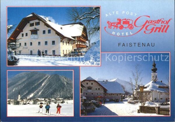 Faistenau Salzburg Hotel Alte Post Gasthof Grill